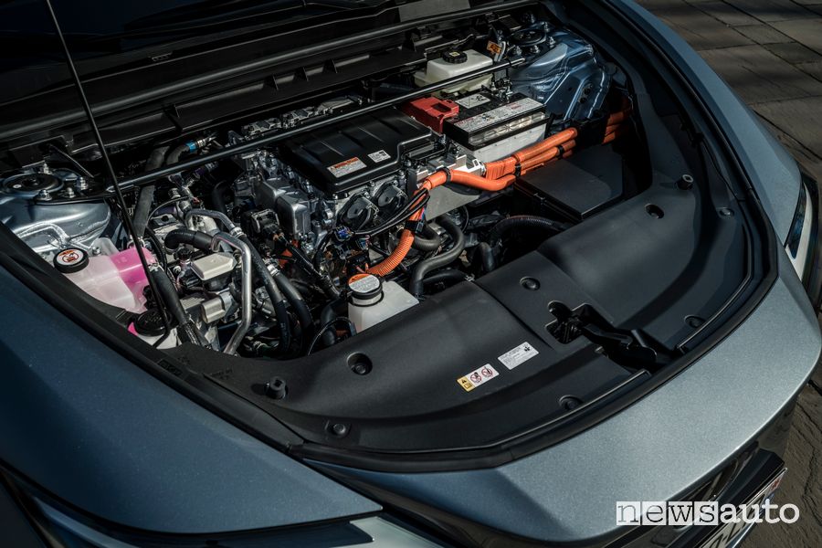 Lexus RZ 450e motore elettrico anteriore