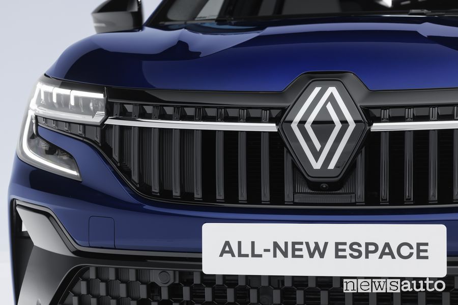 Nuovo Renault Espace griglia anteriore