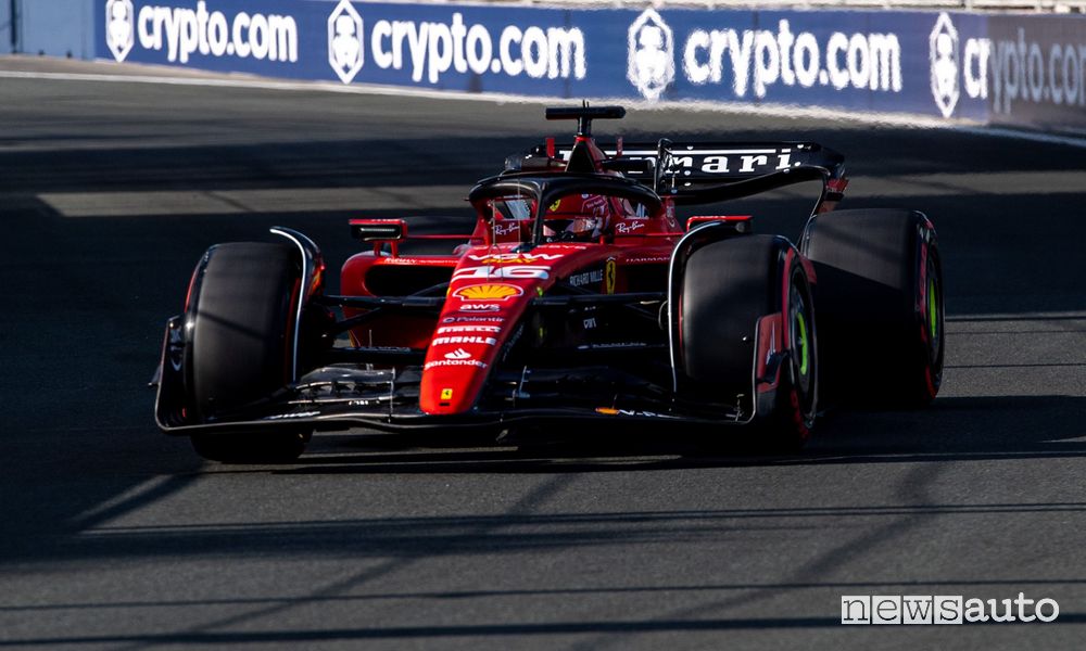 Qualifiche F1 Arabia Saudita 2023 Ferrari Leclerc