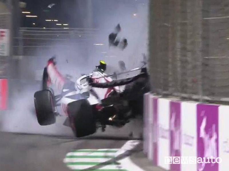 F1 GP Arabia Saudita incidente Mick Schumacher