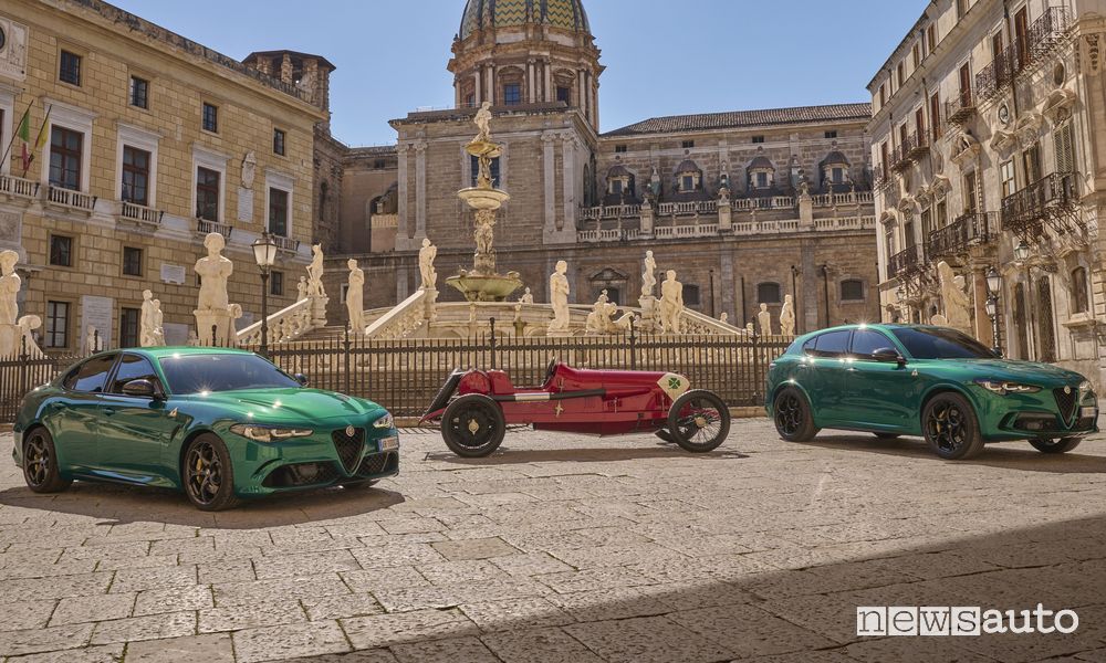 Alfa Romeo serie limitata Quadrifoglio 100° Anniversario