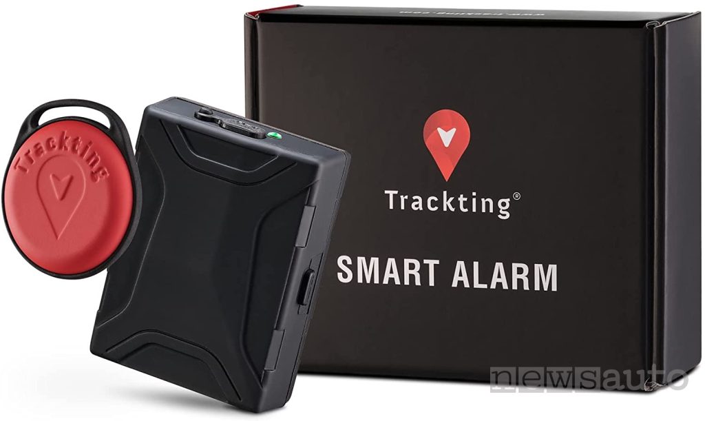 Tracker GPS per localizzare le chiavi smarrite anche a distanza elevata. 