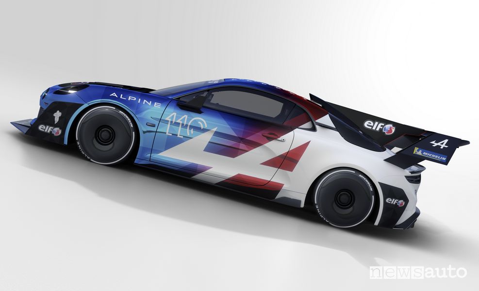 Alpine A110 Pikes Peak laterale