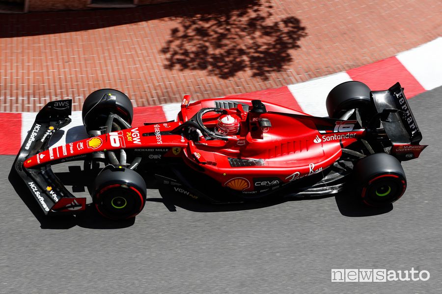 Qualifiche F1 Monaco 2023 Ferrari Leclerc