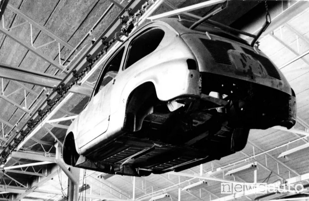 Fiat 600 assembly line