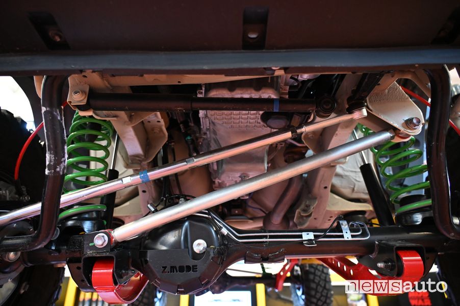 Suzuki Jimny pick-up Z-Mode assetto, differenziale