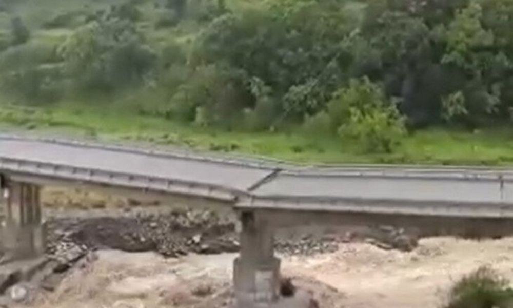 Crollo ponte in Calabria Sila-Mate statale 177