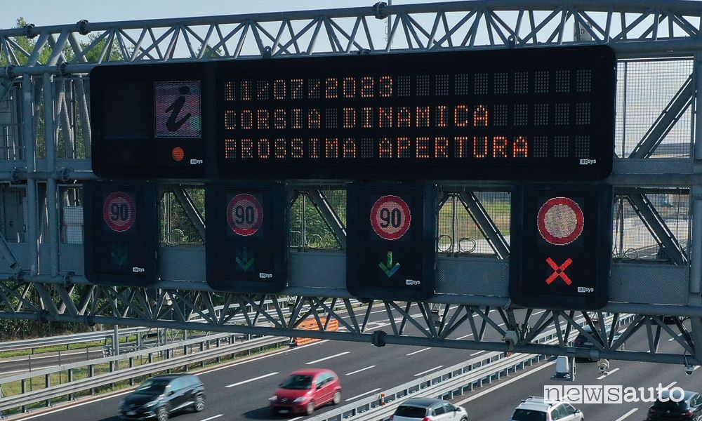 Autostrada A4 Torino-Trieste, aperta la quarta corsia "dinamica"