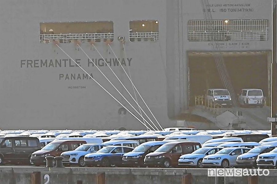 Fremantle Highway nave cargo per il trasporto di auto