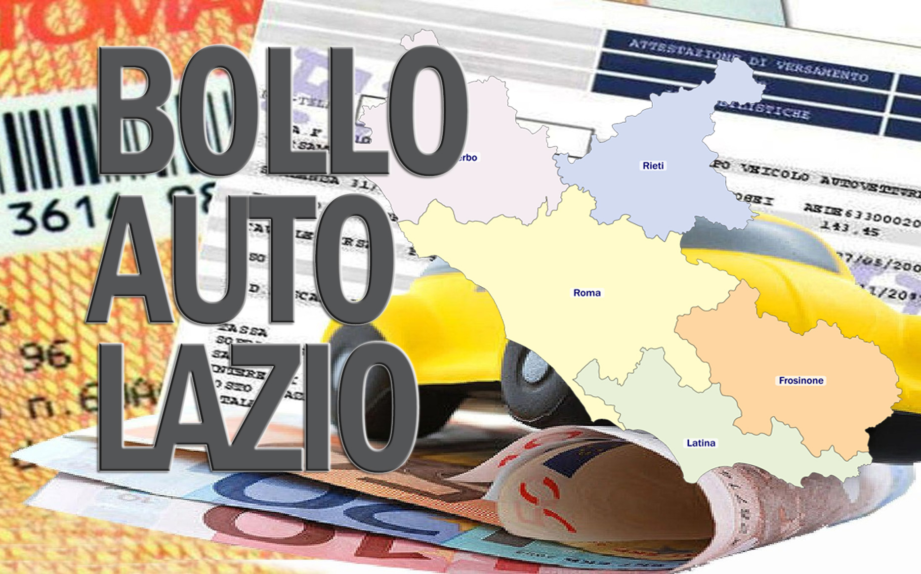 Bollo auto Lazio, le tariffe, date, sconto, esenzione newsauto.it