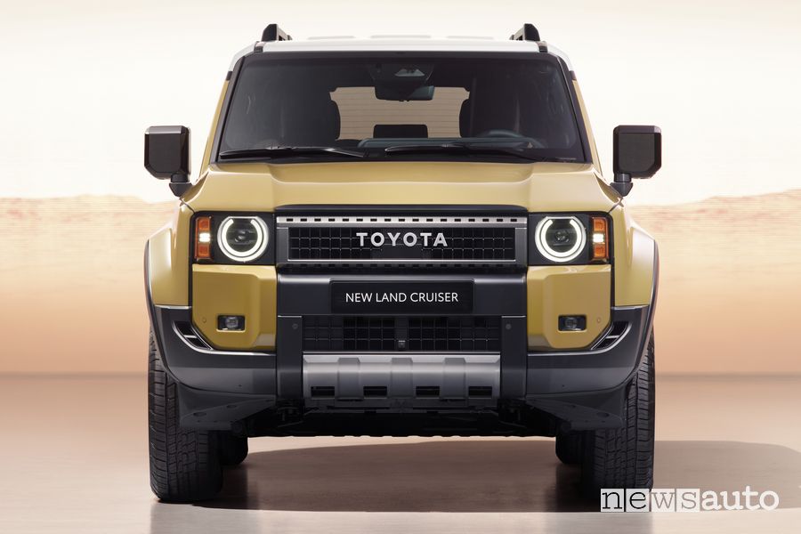 Nuovo Toyota Land Cruiser First Edition frontale