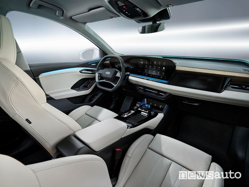Audi Q6 e-tron plancia abitacolo
