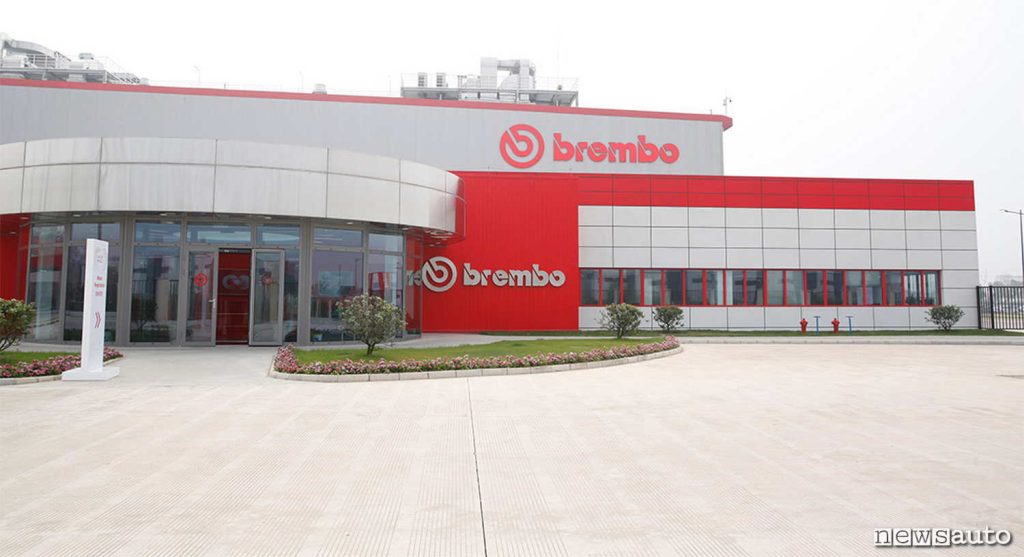 Lo stabilimento Brembo in Cina, a  Nanchino, nella provincia di Jiangsu