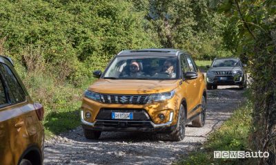 Raduno Suzuki 4x4 2023 in Garfagnana Vitara in azione