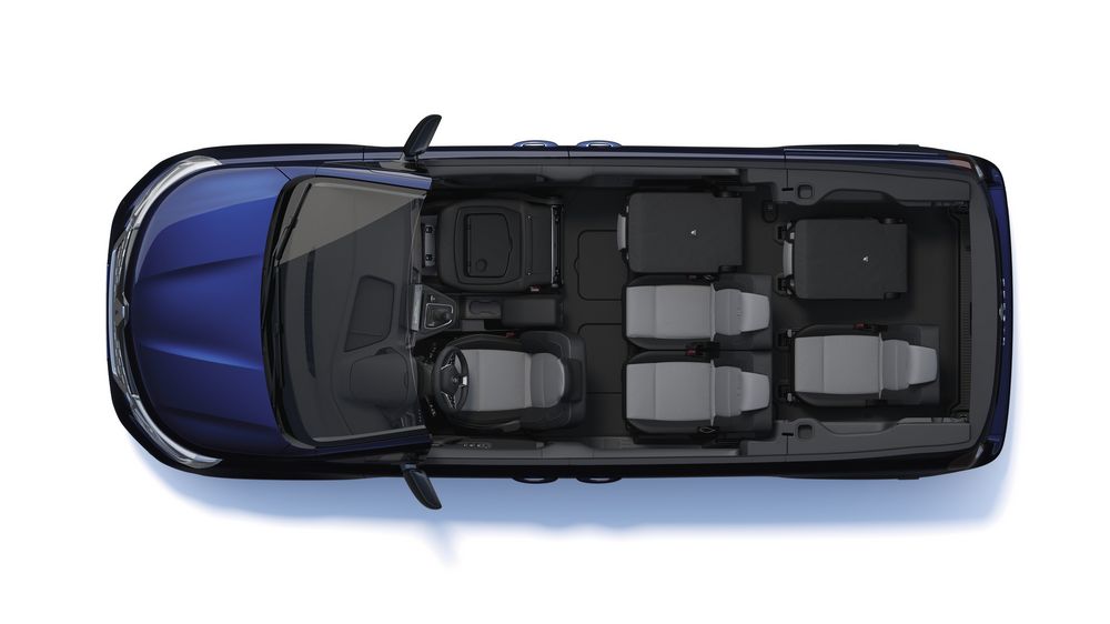 Renault Grand Kangoo spazio interno