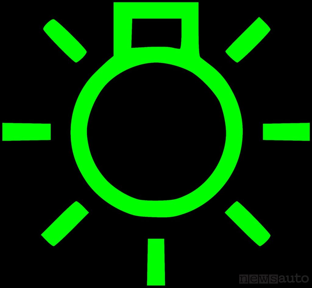Spia luci di posizione