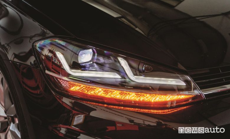 Fari a LED, omologati per Volkswagen Golf 7.5
