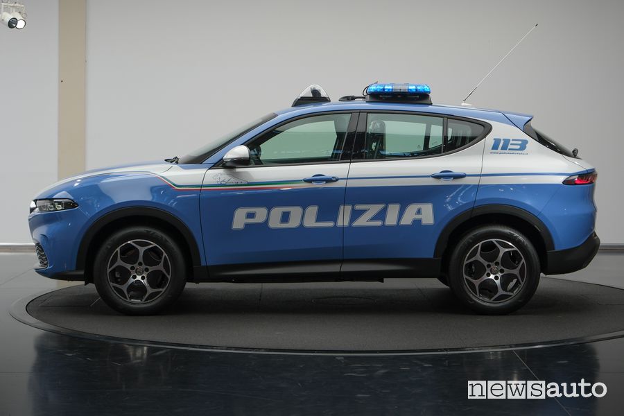 Alfa Romeo Tonale Polizia laterale