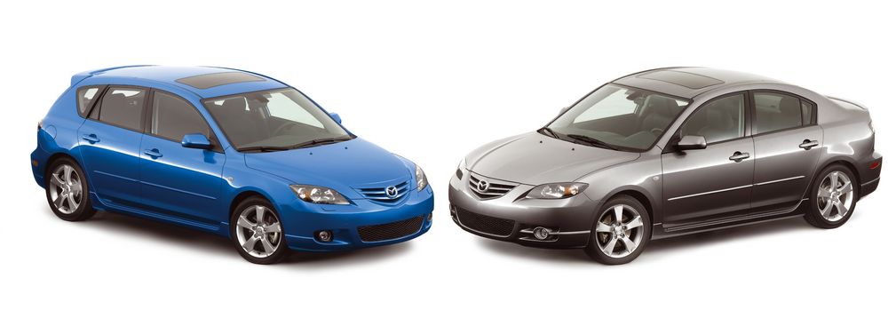 1. Generazione Mazda3, 2003