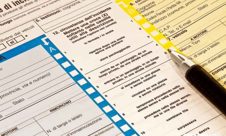 Il CID, modulo per la constatazione amichevole, diventa digitale, compilabile con app sullo smartphone