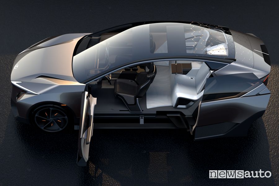 Lexus LF-ZL concept apertura portiere