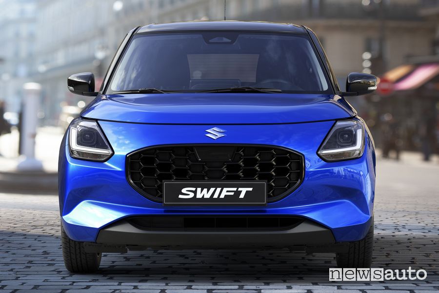 Nuova Suzuki Swift frontale