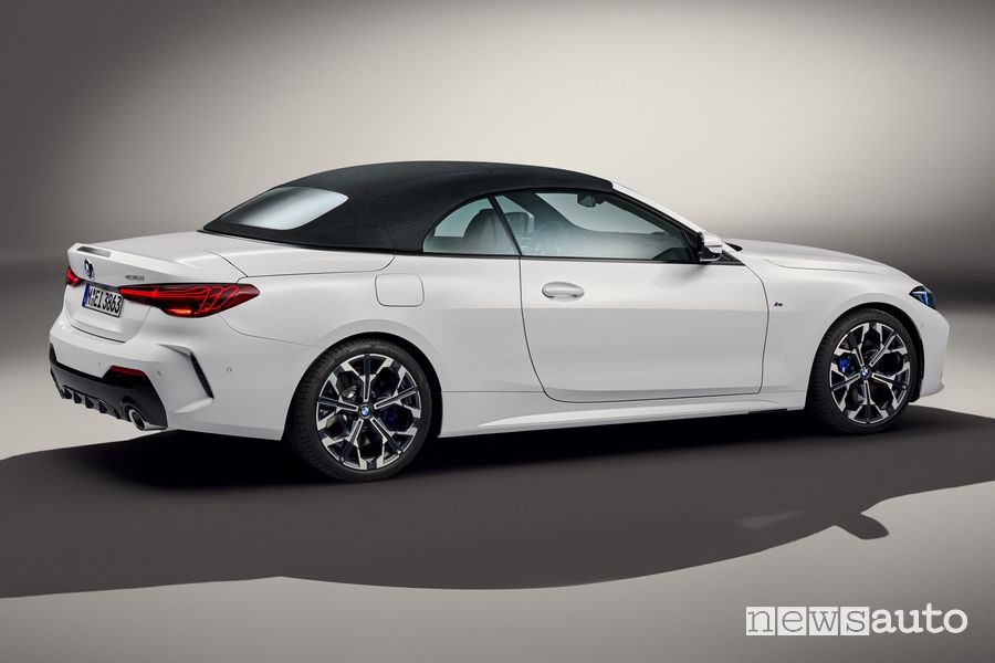 Nuova BMW Serie 4 Cabrio capote chiusa