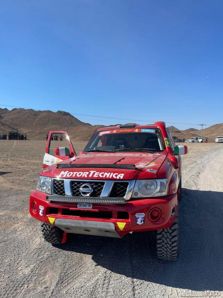 Assistenza Motortecnica per il Nissan Patrol Dakar dei fratelli Totani