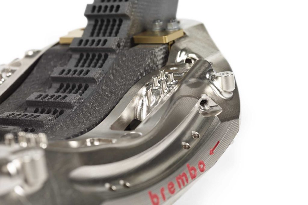 Dettagli pinza freno F1 Brembo anteriore