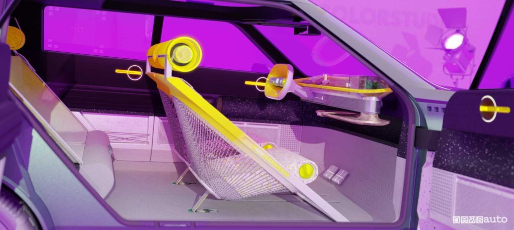 Fiat concept Panda City Car interior