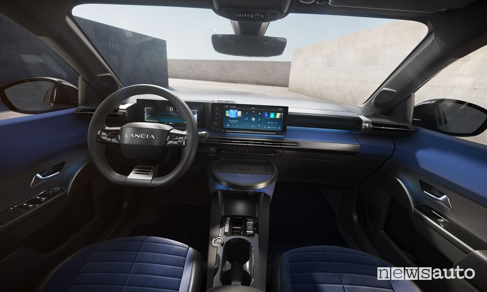 Nuova Lancia Ypsilon interni, anteprima, com'è l'abitacolo