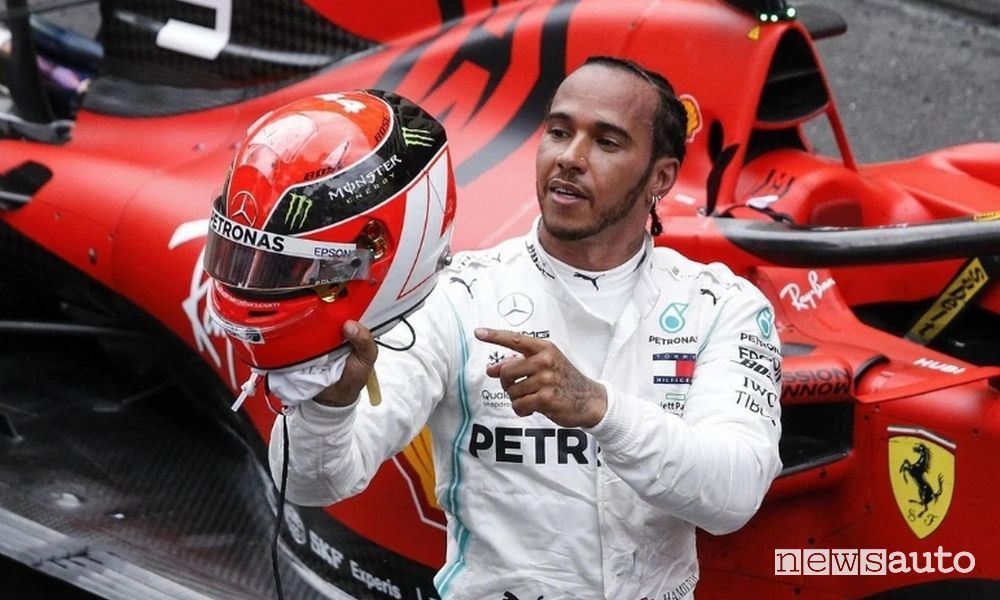 Lewis Hamilton in Ferrari from 2025, OFFICIAL Ruetir