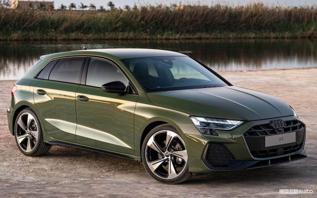 Audi A3 Sportback anteriore 3/4