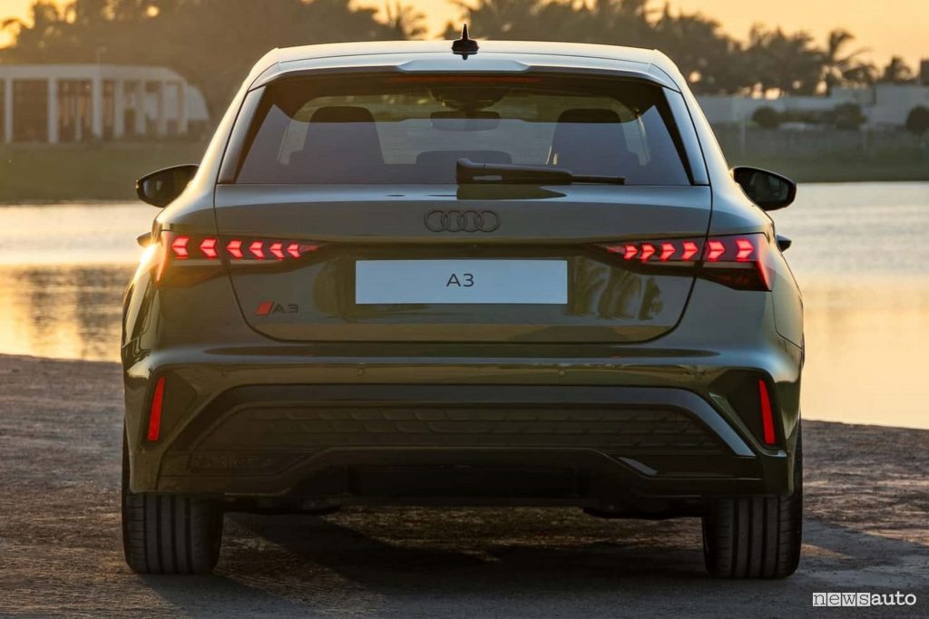Audi A3 Sportback posteriore
