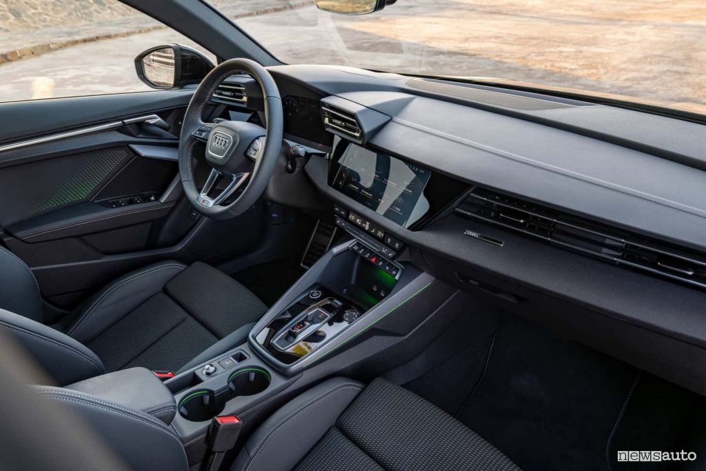 Audi A3 Sportback sedili posteriori abitacolo