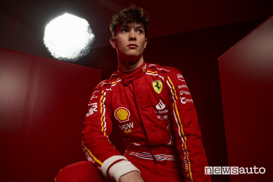 Ferrari in Arabia Saudita schiera Oliver Bearman al posto di Carlos Sainz