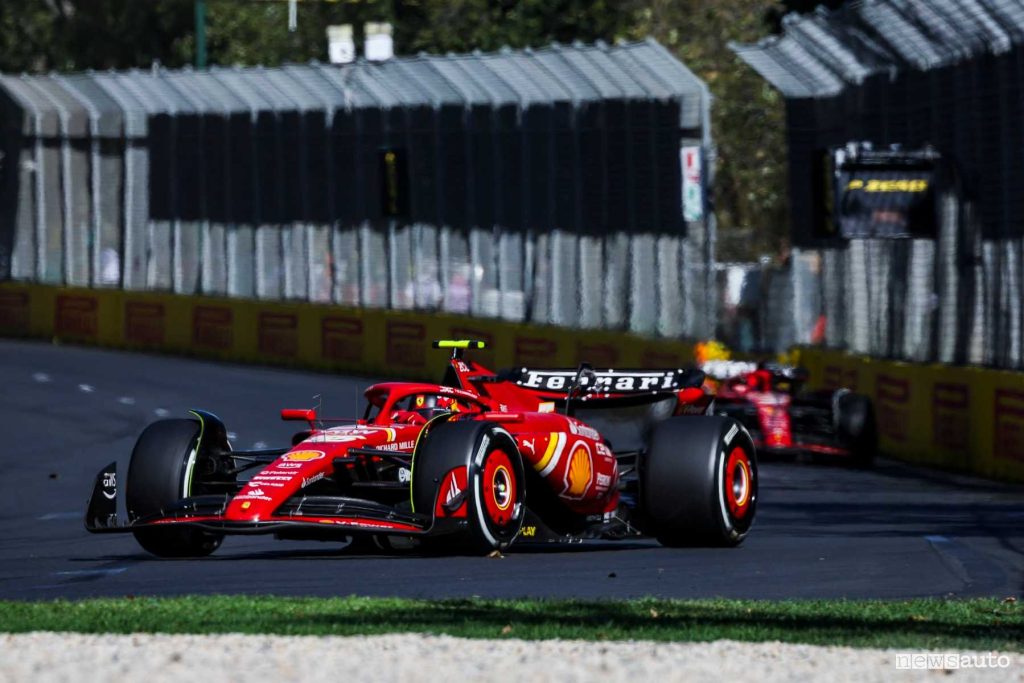 F1 gara Australia 2024 Sainz Ferrari