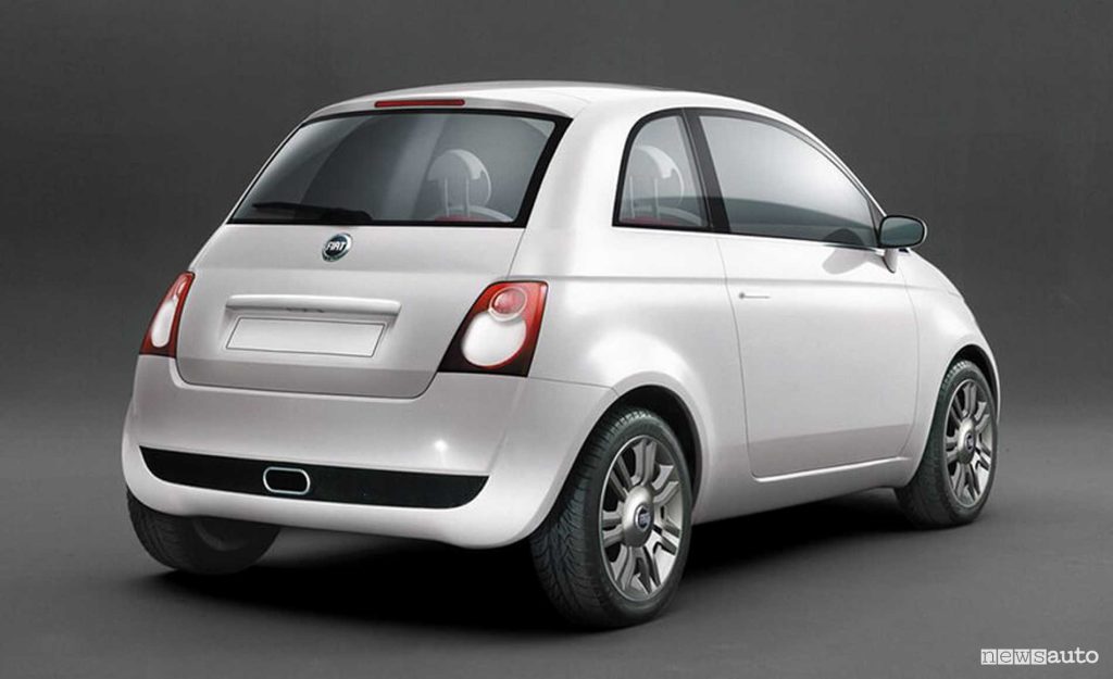 Fiat concept car Trepiuno posteriore 3/4