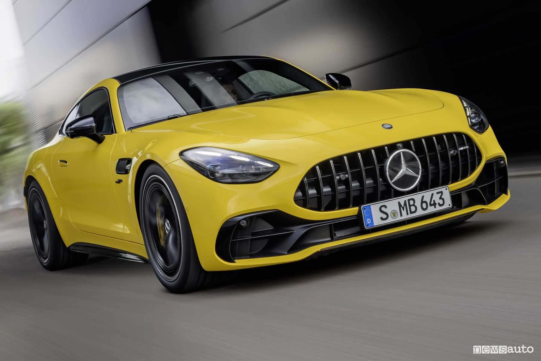 Mercedes-AMG GT 43, new 4-cylinder hybrid engine - Pledge Times