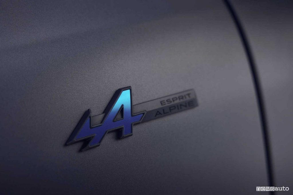 Renault Scenic E-Tech electric logo Esprit Alpine