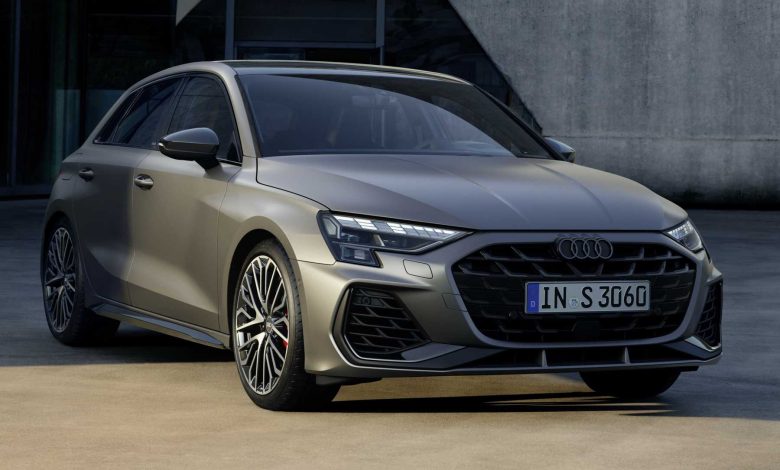 Audi S3 Sportback anteriore 3/4