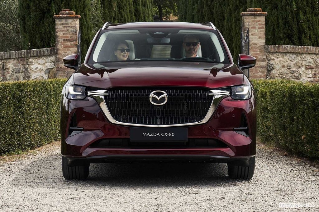Mazda CX-80 frontale