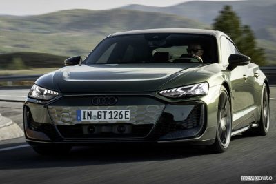 Audi RS e-tron GT performance su strada