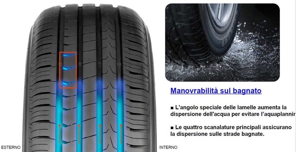 CST Saleks E-X1 tire tread characteristics