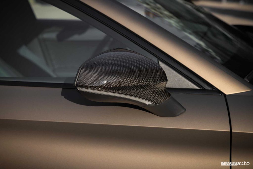 Nuova Cupra Leon VZ Sportstourer calotta degli specchietti in carbonio