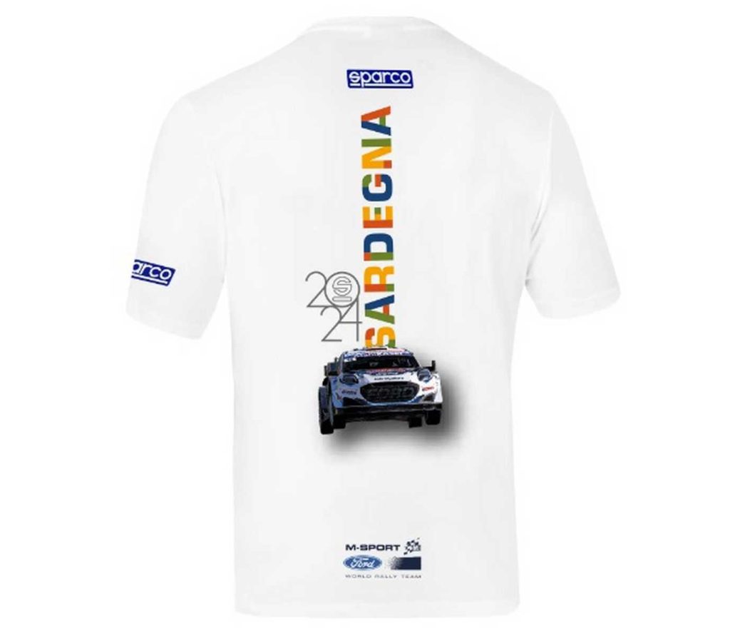 T-Shirt Sparco | M-Sport “Sardegna” 2024