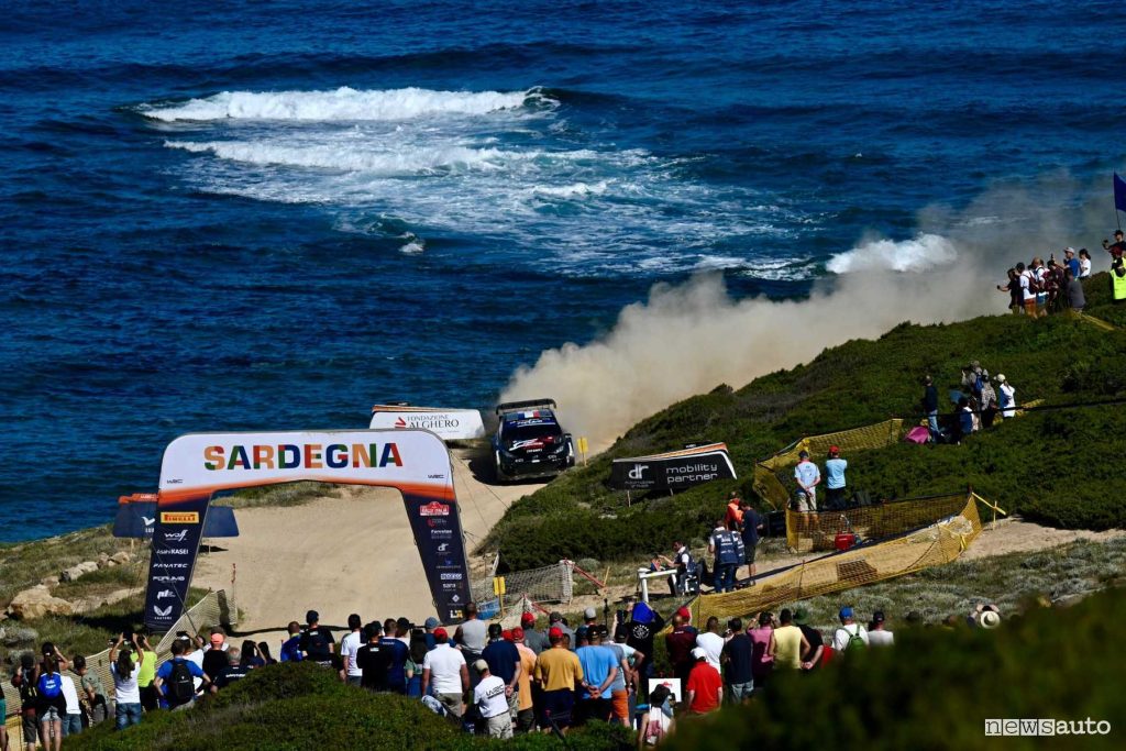 WRC Rally Italia Sardegna 2024 Toyota Ogier