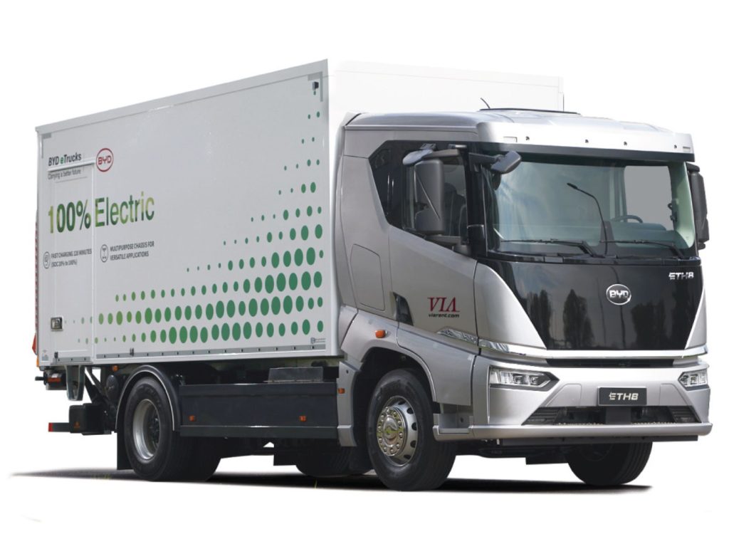 Camion elettrico BYD