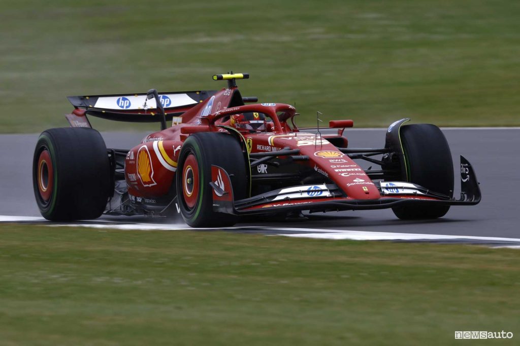 Qualifiche Silverstone Formula 1 Carlos Sainz Ferrari