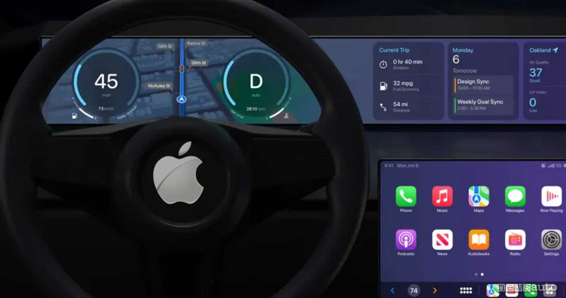 In arrivo iOS 18 per Apple Car Play
